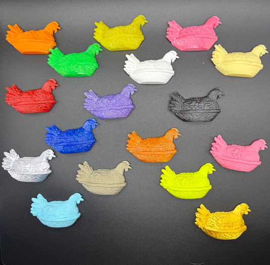 Hen on a Nest Magnets