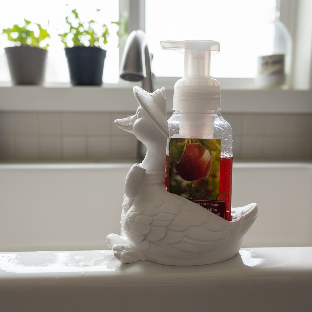 Goose Bath & Body Soap Holder