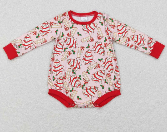 Christmas Tree Cake Bamboo Romper