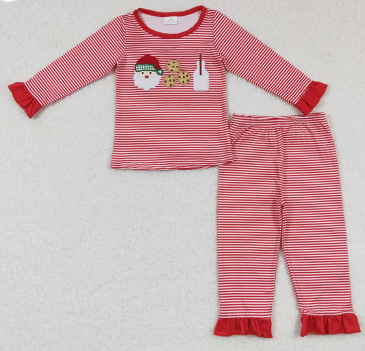 Girls Santa Milk & Cookies Set