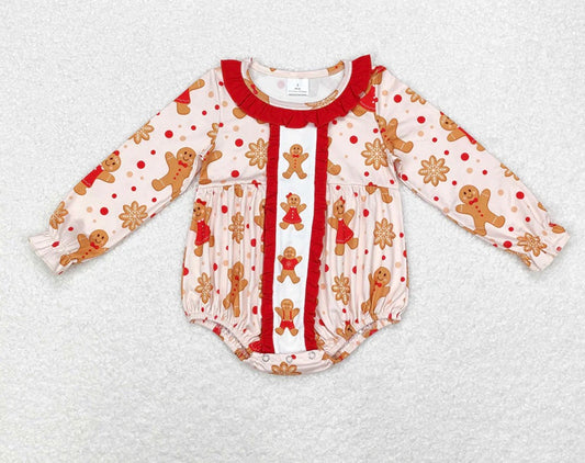 Smock Girls Gingerbread Romper